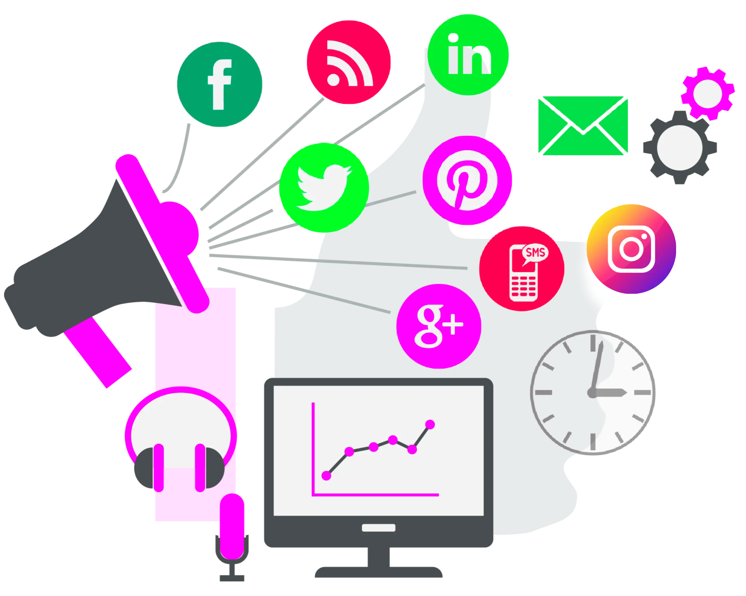 Social media and Digital marketing course icon - Learn Social Media and Digital Marketingin Sagamu, Ogun State